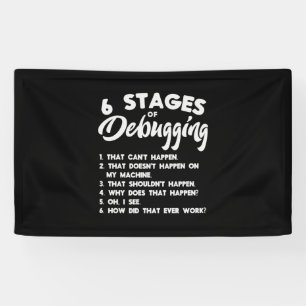 Progammer 6 stadia van het zuiveren spandoek
