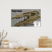Prognathodon Mosasaur Poster (Keuken)