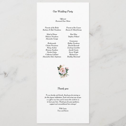 programma (Achterkant)