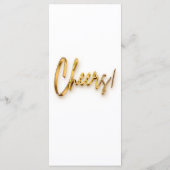 Programma - 3d Goud Tex Minimalistisch ontwerp (Achterkant)