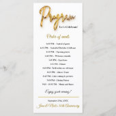 Programma - 3d Goud Tex Minimalistisch ontwerp (Voorkant)