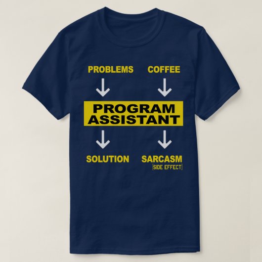 PROGRAMMA-BIJSTAND 4 T-SHIRT (Design voorkant)