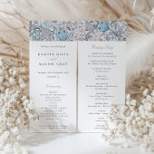 Programma Bruiloft Gouden Lelies William Morris