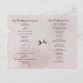 Programma Cherry Blossom Sakura en Floral Swallows (Achterkant)