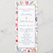 Programma Dusty Blue Floral (Voorkant)