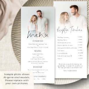 Programma en Menu 2 Foto-overlay Trouwen