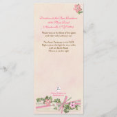 programma Floral Baptismal 5/5 (Achterkant)