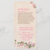 programma Floral Baptismal 5/5 (Voorkant / Achterkant)