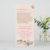 programma Floral Baptismal 5/5 (Staand voorkant)