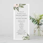 Programma Floral Wedding Sprigs (Staand voorkant)