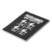 Programma nieuwjaarsprogramma notitieblok (Gedraaid)