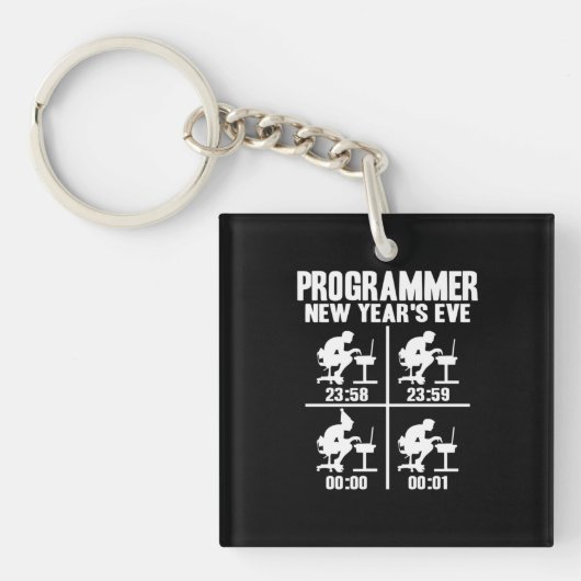 Programma nieuwjaarsprogramma sleutelhanger (Voorkant)