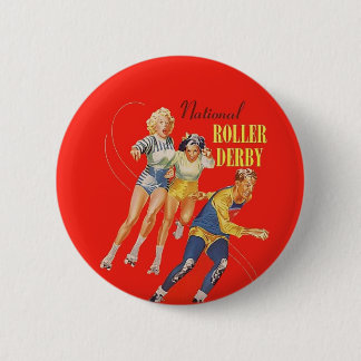  programma Roller Derby Ronde Button 5,7 Cm