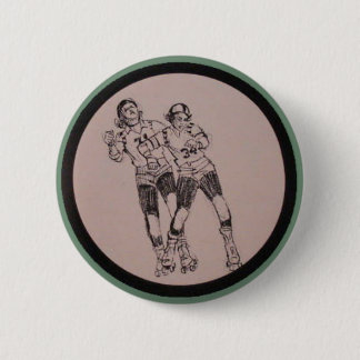  programma Roller Derby Ronde Button 5,7 Cm