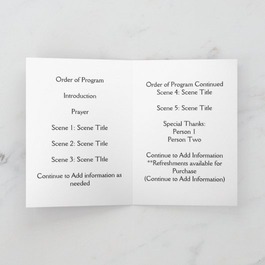 Programma: Roze vul de Spatie in Programma (Binnen)