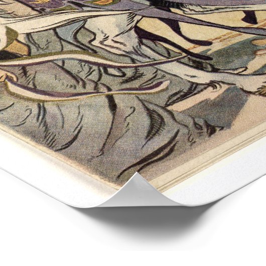 Programma Suffrage March Poster (Hoek)