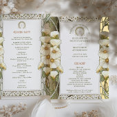 Programma Trouwen  Art Nouveau door Mucha