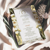 Programma Trouwen  Art Nouveau door Mucha