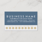 programma voor back-bend-blootstellingsloyaliteit klantenkaartje (Achterkant)