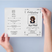 Programma voor begrafenissen | Het leven van | FP0 Flyer (Hand)