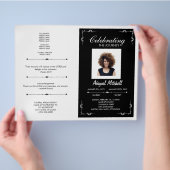 Programma voor begrafenissen | Het vieren van de r Flyer (Hand)