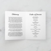 Programma voor begrafenissen | White Gold Order of (Binnen)