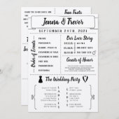 Programma voor bijtende weddenschappen met pictogr (Voorkant / Achterkant)