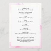 Programma voor de bestelling van paarse bloemen (Achterkant)