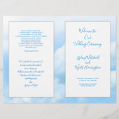 Programma voor de katholieke bruiloft van Heavenly (Voorkant)