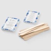 Programma voor de uitreiking van mediterrane blauw handwaaier (Niet-gemonteerd)