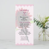 Programma voor het huwelijk tussen Cherry en Choco (Staand voorkant)