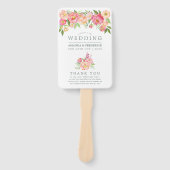 Programma voor het huwelijk tussen volken en Water Handwaaier (Voorkant)