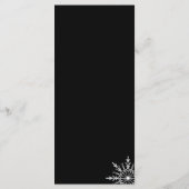 Programma voor het winterweddenschap tussen zwarte (Achterkant)