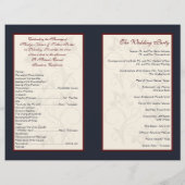 Programma voor ivoor, zeemacht en inlegvelijn (Achterkant)