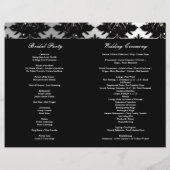 Programma voor Jubileum tussen Damask Glitter Silv (Achterkant)