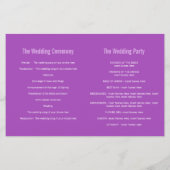 Programma voor paarse bloeding voor de schildpad (Achterkant)