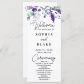 Programma voor Paarse en groene bessen en groene b (Voorkant / Achterkant)