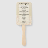 Programma voor rimpelriffelriet handwaaier (Achterkant)