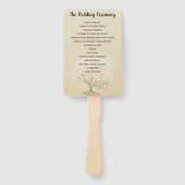 Programma voor rimpelriffelriet handwaaier (Voorkant)