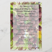 Programma voor wijnbouw op wijnstokken bij wijnsto (Voorkant)