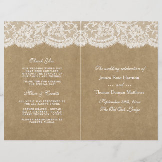 Programma's van het Collectie Kraft & Lace Wedding