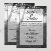 Programma's voor buitenshuis Shade Black & White W (Voorkant / Achterkant)