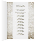 programma's voor Floral Wedding Ceremony (Binnen (Rechts))