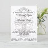 Programma's voor grensoverschrijdende bruiloft (Staand voorkant)