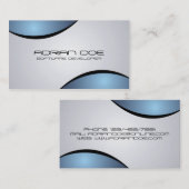 Programmateur de logiciel - cartes de visite (Devant / Derrière)