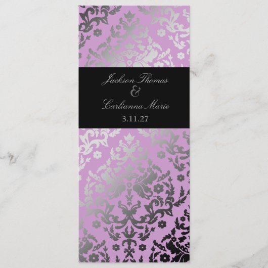Programme 311-Dazzling Damask Violet sauvage (Devant)