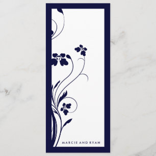 Programme 311-Floral High-Rise Bleu de minuit