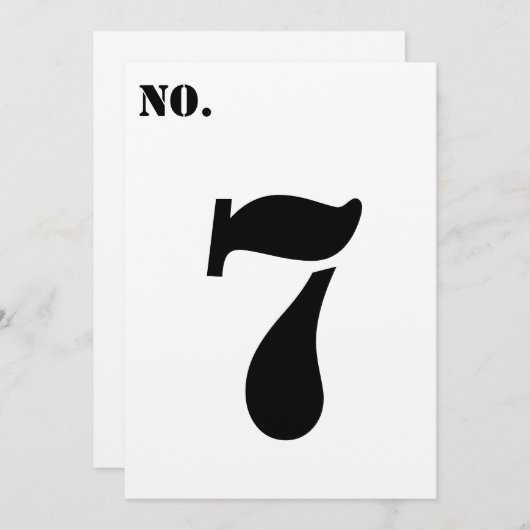 Programme Abréviation simple du gabarit moderne Numéros de t (Devant / Derrière)