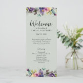 Programme Abstrait de mariage floral (Debout devant)