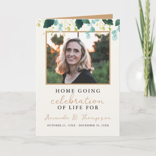 Programme Accueil Fête de la vie Service funéraire (Devant)